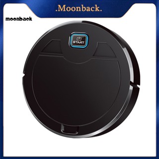 &lt;moonback&gt; หุ่นยนต์ดูดฝุ่นอัจฉริยะ อัตโนมัติ แบบชาร์จไฟได้ 1600Pa สําหรับทําความสะอาดพื้น