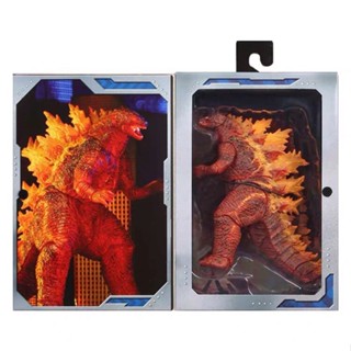 Hcneca2019 โมเดลฟิกเกอร์ Godzilla Red Lotus Godzilla Nuclear Burn Burn King of Monsters ของเล่นสําหรับเด็ก