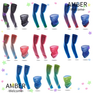 Amber ปลอกแขนกันแดด ให้ความอบอุ่น เหมาะกับฤดูร้อน สําหรับเล่นกีฬาบาสเก็ตบอล