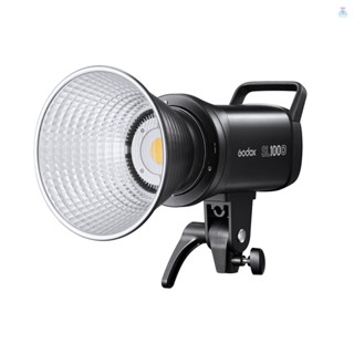 [T&amp;L]Godox Sl100d ไฟเติมแสงวิดีโอ LED ขนาดกะทัดรัด 100W 5600K เอฟเฟคไฟในตัว 8 FX CRI96+ TLCI97+ เมาท์โบเวน รองรับ APP 2.4G ไร้สาย ออนบอร์ด C