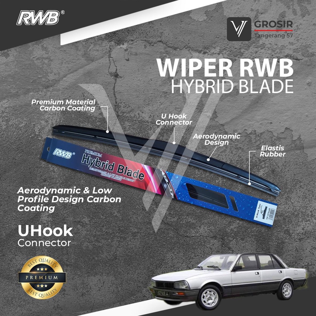 Peugeot 505 HYBRID RWB WIPER PAIR 2 ชิ้น