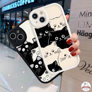 เคสโทรศัพท์มือถือ ลายการ์ตูนแมวน่ารัก สําหรับ Realme C30 C53 C12 C31 C25s C21Y C25Y C35 C55 C11 9i 5 6i 8 5i 7i 6s 6 8i 8 C15 C30s 10 Pro 10Pro+ Pro C17 C21 GT C20A C3 C20 C17 เคสนิ่ม