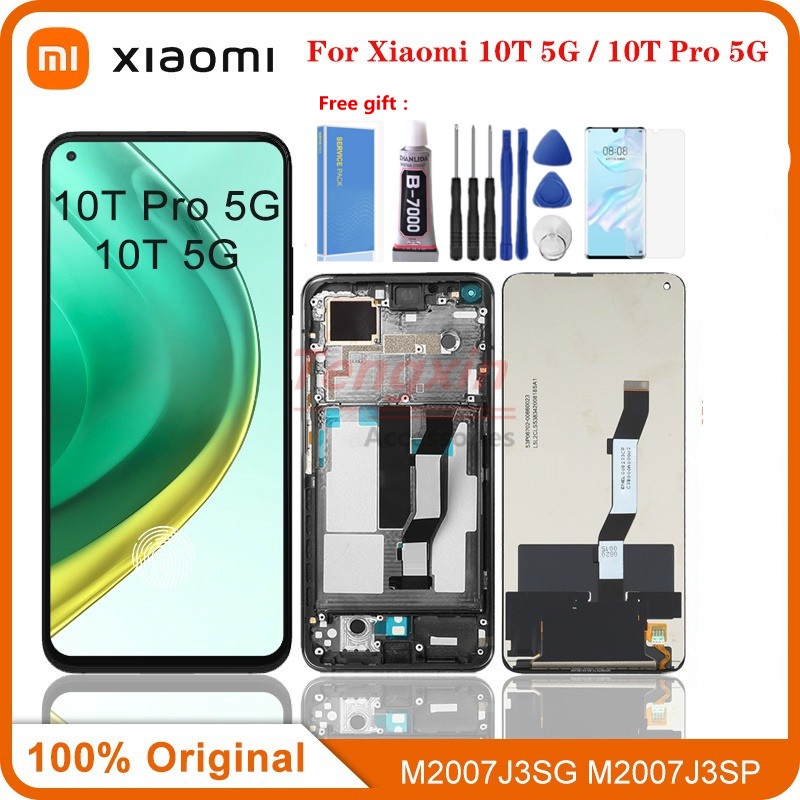 6.67 สําหรับ Xiaomi Mi 10T 5G 10T Pro 5G LCD M2007J3SG จอแสดงผล Touch Screen Digitizer สําหรับ Redmi
