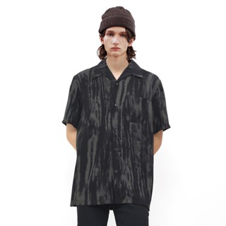 เสื้อเชิ้ตแขนสั้น คอปกมัดย้อม สําหรับผู้ชาย