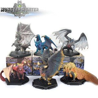 โมเดลฟิกเกอร์ PVC รูปเกม Monster Hunter Dragon ของเล่นสะสม