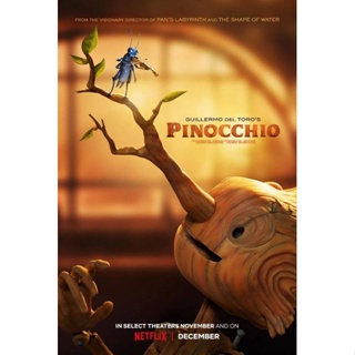 Guillermo del Toro’s Pinocchio (2022) พิน็อกคิโอ หุ่นน้อยผจญภัย โดยกีเยร์โม เดล โตโร DVD หนัง มาสเตอร์ พากย์ไทย