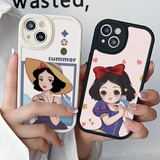 เคสโทรศัพท์มือถือหนังนิ่ม กันกระแทก ลายการ์ตูนเจ้าหญิงสโนว์ไวท์ สําหรับ Xiaomi Mi 8 10T 11 12 12T 13 POCO F5 M3 M4 F2 F3 F4 X3 X4 F4 GT Lite Pro 5G NE | Xmd184