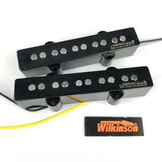 Mai-(จัดส่งรวดเร็ว)wilkinson ปิ๊กอัพเบสไฟฟ้า JB 5 สาย สไตล์วินเทจ WBJ5N+WBJ5B ผลิตในเกาหลี