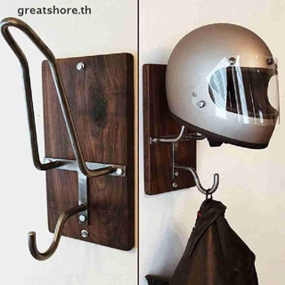 Greatshore ตะขอแขวนหมวกกันน็อค แบบติดผนัง สําหรับรถจักรยานยนต์ TH