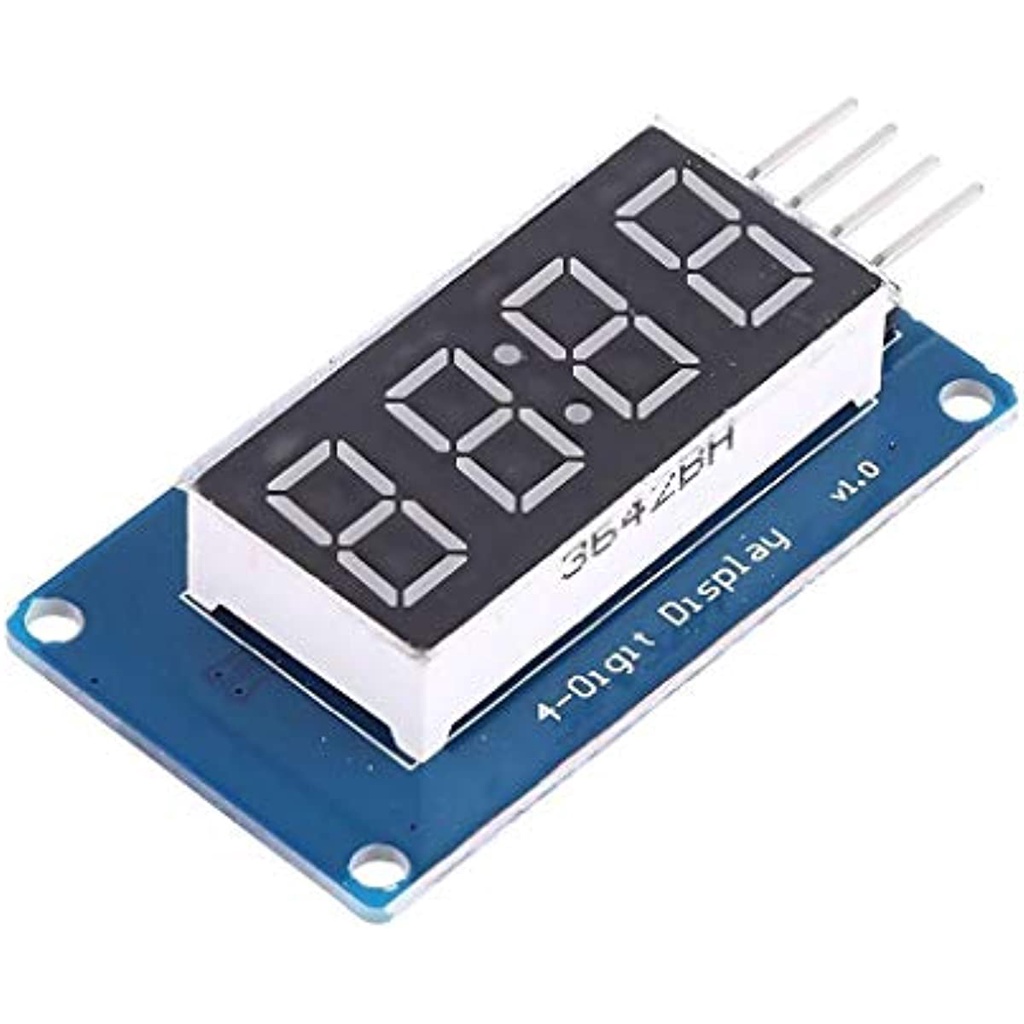 TM1637 4 Digit 7 Segment LED Module Clock 0.36 โมดูล 7 Segment 4 หลัก  มีของในไทยพร้อมส่งทันที !!!!!