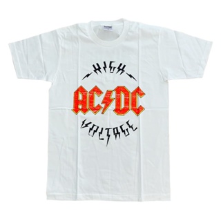 AC009 เสื้อวงร็อค ACDC เอซีดีซี เสื้อวง เสื้อยืดเอซีดีซี เสื้อวินเทจ