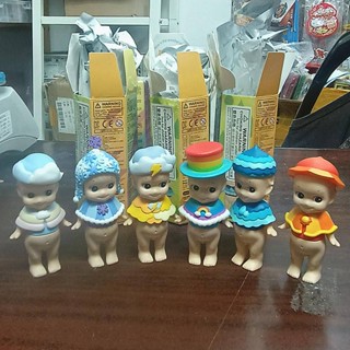 Sonny Angel Mini Figure 2017 Sky Color Series Open Box Confirmed Style - 6 Pcs Full Set