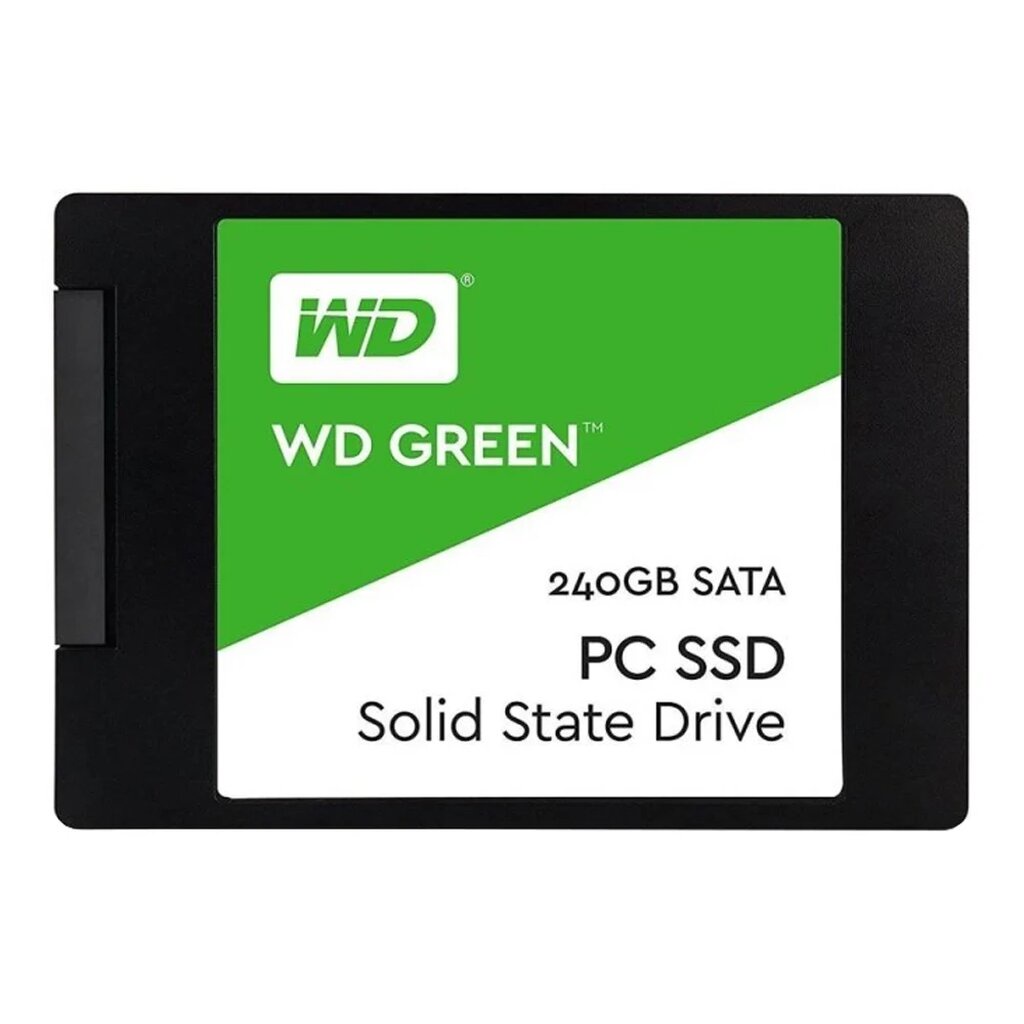 WD SSD SATA 2.5 WD GREEN 240GB (WDSSD240GB-SATA-GREEN-3D)