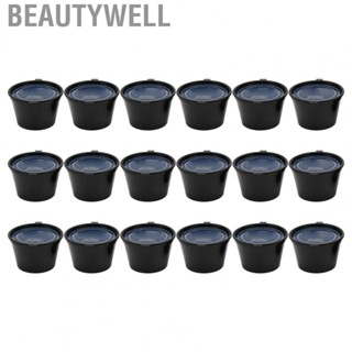 Beautywell 18PCS Disposable Tattoo  Dip Cleaning Cups Tattoo Tip Foam Rinse Cup Tattoo Clean Supplies