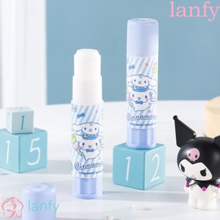 Lanfy กาวแท่ง ลาย My Melody Cinnamoroll น่ารัก สําหรับทํางานฝีมือ DIY