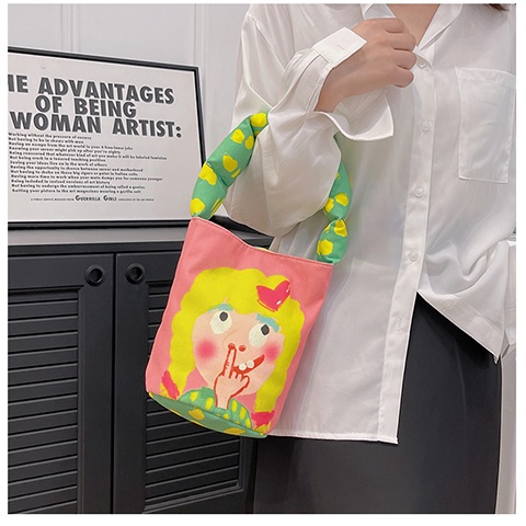 【พร้อมส่ง】miss bag fashion กระเป๋าสะพายข้าง  กระเป๋าถือผู้หญิง รุ่น D-1393