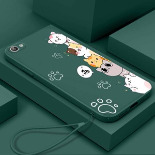 เคสโทรศัพท์ซิลิโคน แบบนิ่ม ลายการ์ตูน พร้อมสายคล้อง สําหรับ vivo y21 y21t y21s vivo y33s vivo y31 vivo y35 vivo y53 vivo y55 vivo y66 y67