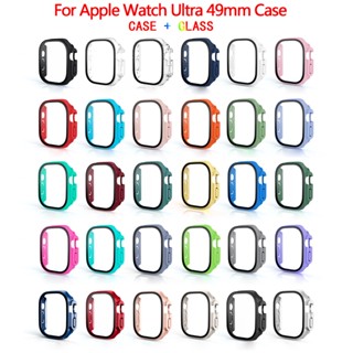 Galss + เคสป้องกัน สําหรับ Apple Watch Ultra 49 มม. และฟิล์มป้องกันในตัว