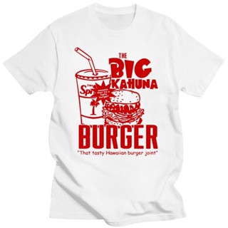 เสื้อแขนสั้น เสื้อยืดผ้าฝ้าย tshirt เสื้อยืด พิมพ์ลาย Kahuna Burger ขนาด