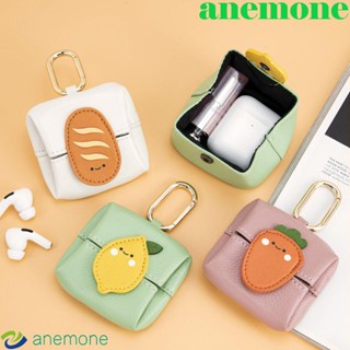 Anemone กระเป๋าเก็บลิปสติก หนัง Pu ขนาดเล็ก น่ารัก สําหรับเดินทาง