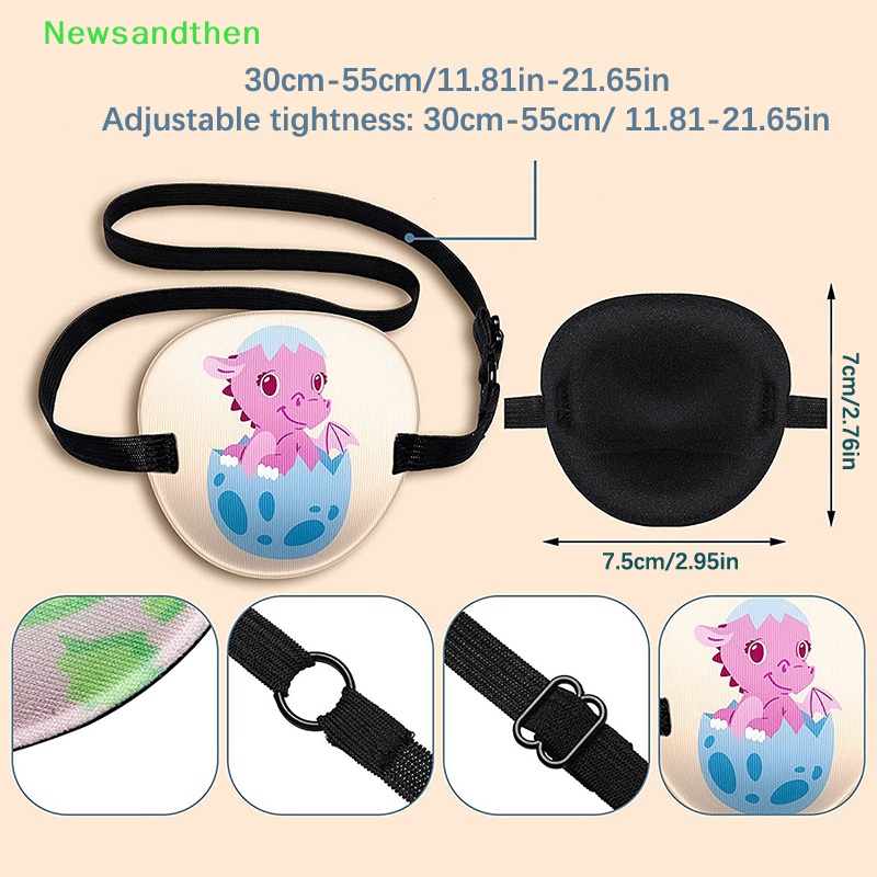 Newsandthen 1 ชิ้น หน้ากากปิดตา แอมไบโอเปีย สําหรับเด็ก เด็ก ฝึกกล้ามเนื้อตา แผ่นแปะตา ดี