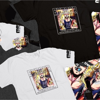 anime tee เสื้อยืดCotton100% ศากยมุณี ลาย2 มหาศึกคนชนเทพ Record of Ragnarok T-shirtแบรนด์MADIของแท้