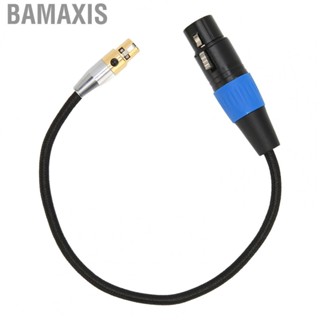 Bamaxis XLR Female to Mini  Cable Practical Stable 3 Pin Interconnect for 4K hot