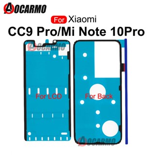 Aocarmo สติกเกอร์ LCD ติดด้านหลัง สําหรับ Xiaomi Mi CC9Pro CC9 Pro Xiaomi Note 10 Pro