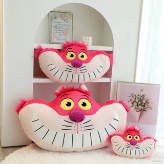 Alices Adventure in Wonderland Cheshire Cat หมอนตุ๊กตานุ่ม ของขวัญสําหรับเด็ก ตกแต่งบ้าน รถยนต์