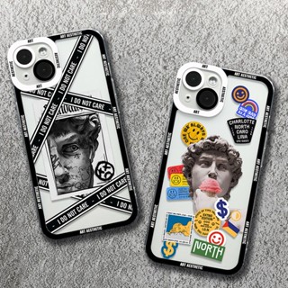 เคสโทรศัพท์มือถือ กันกระแทก ลายรูปปั้นกราฟฟิติ รูปกรวย สําหรับ Xiaomi Mi 12T 11T 10T Pro 12 13 Pro Mi 11 12 13 Lite