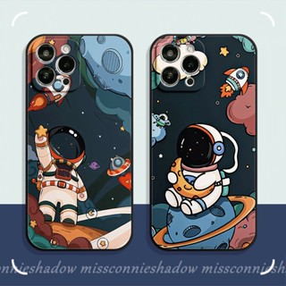 เคสโทรศัพท์มือถือ ลายการ์ตูนนักบินอวกาศ NASA สําหรับ Oppo A54S A17 A95 A16 A5 A52 A57 A54 A17K A55 A53 A15 A76 A94 A31 A1K A12 A3s A5s A96 A7 Reno 8T 5F 8 7 6 5 A9 A78 A16K A74 A16E เคสขอบ