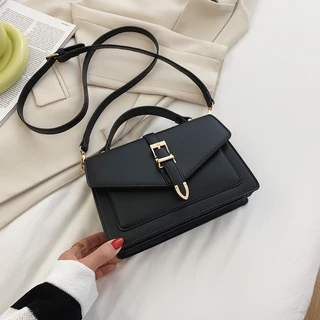 (HB-643) กระเป๋าถือ กระเป๋าสะพาย crossbody หนัง PU พรีเมี่ยม สวยหรู
