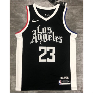 เสื้อกีฬาบาสเก็ตบอล ลายทีม nba Los Angeles Clippers No.23 Williams latin สีดํา สไตล์คลาสสิก 279681