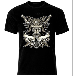 【HOT】เสื้อยืดแขนสั้น พิมพ์ลาย Samurai Yakuza Bushido Shogun