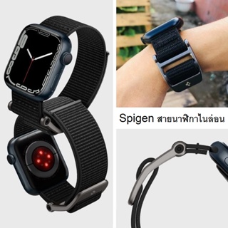 Spigen สายนาฬิกาข้อมือ ปรับได้ สําหรับ iWatch Band ultra 49 มม. 8 7 45 มม. 41 มม. Series 654 32SE 44 มม. 40 มม. 38 มม.