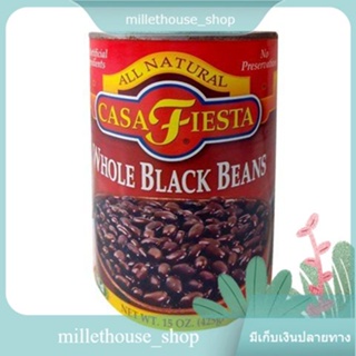 ✔(แพ็ค2)✔Casa Fiesta Whole Black Beans 454g/Casa Fiesta ถั่วดำทั้งเมล็ด 454g
