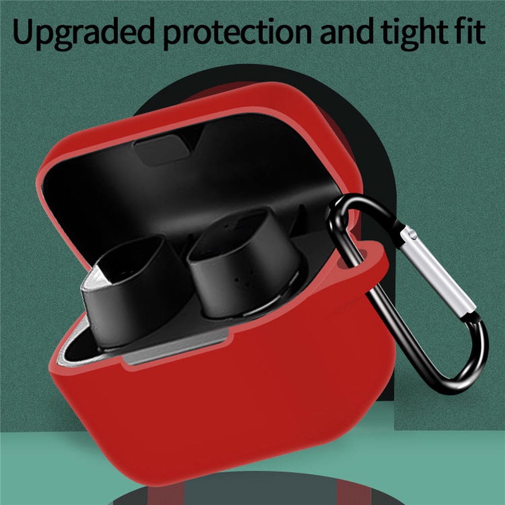 เคสซิลิโคน พร้อมตะขอ สําหรับ SENNHEISER CX400TW1C CX200TW1 CX True Wireless CX Plus