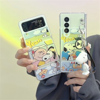 เคสป้องกันโทรศัพท์มือถือ ลายการ์ตูน กันกระแทก สําหรับ Samsung galaxy z flip 4 5G galaxy z flip3 flip2 5