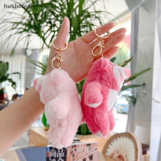 [hushcorgi] พวงกุญแจ จี้ตุ๊กตาหมี สตรอเบอร์รี่ น่ารัก สําหรับตกแต่ง พร้อมส่ง