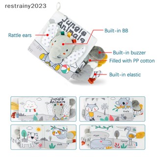 [restrainy] หนังสือผ้า Montessori สําหรับเด็กทารกแรกเกิด 1 ชิ้น