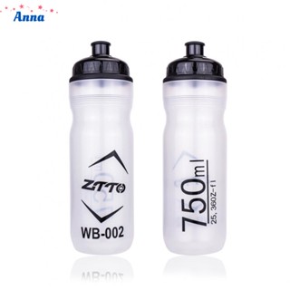 【Anna】Food Grade Silicone Bike Water Bottle with 750ml Capacity Perfect for Outdoor Activities