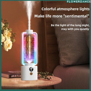 เครื่องกระจายกลิ่นหอมแบบชาร์จไฟได้ Air Freshener Essential Oil Diffuser เครื่องกระจายน้ำมันหอมระเหยไร้สาย Aroma Spray Dispenser Aroma Diffuser เครื่องฟอกอากาศ Flower