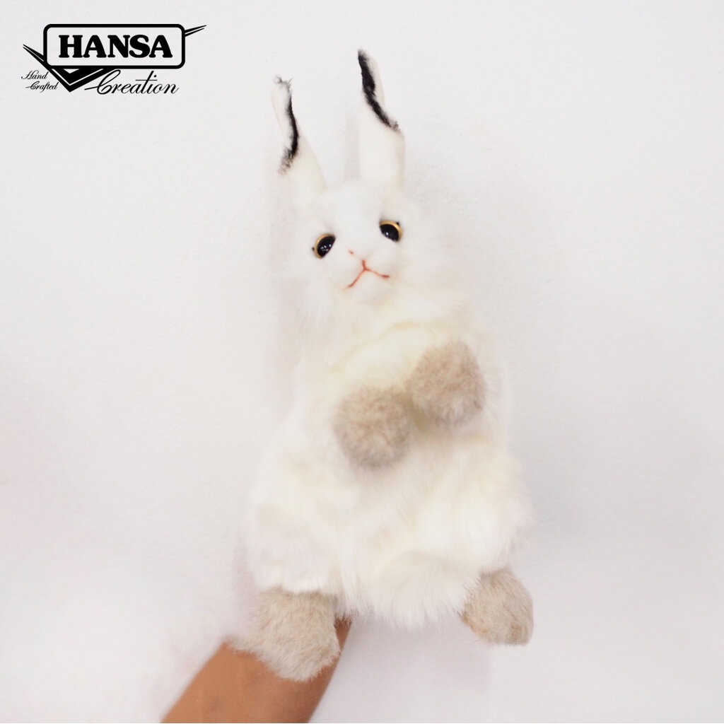 7156 ตุ๊กตามือ กระต่าย Hansa Creation