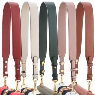 สายสะพายกระเป๋าหนังแท้ หนัง PU ปรับได้ ปรับระดับได้ Leather Shoulder Sling Strap Replacement