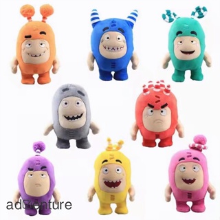 Adven ตุ๊กตายัดนุ่น รูปการ์ตูน Oddbods น่ารัก ขนาด 18 ซม. หลากสี ของขวัญสําหรับเด็ก