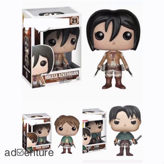 Adven โมเดลฟิกเกอร์แอนิเมชั่น Levi Ackerman Attack onTitan สําหรับตกแต่งบ้าน