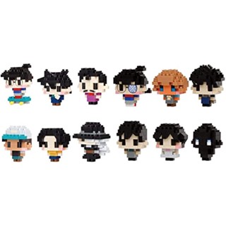 [Nano -block Detective Conan Set] Mininano Detective Conan Vol.2 (BOX) NBMC_18S1BOX = 6 pieces, all 6 types + Mininano Detective Conan Vol.3 (BOX) NBMC_34S1BOX = 6 types, 6 types[Direct from Japan]