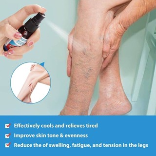 HealthyClick Varicose veins spray สเปรย์รักษาเส้นเลือดขอด เพื่อลดความเมื่อยล้ารอยแดงของผิวหนัง