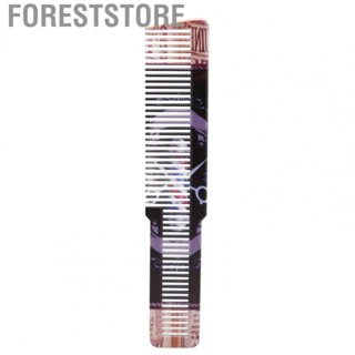 Foreststore Detangler Comb Stylish ABS Portable Barber Comb Mellow  For Hair Salon