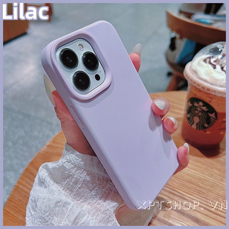 Simple Solid Violetซิลิโคนเหลวเคสโทรศัพท์สําหรับiPhone 17 Pro Max 17 Air 16 Plus 15 14 13 12 11 Pro Maxครอบคลุมเต็มรูปแบบกันกระแทกProtectSoft Cover ราคา ถูกที่สุด ดีลบีเคเค แกลเลอรีภาพที่ 2